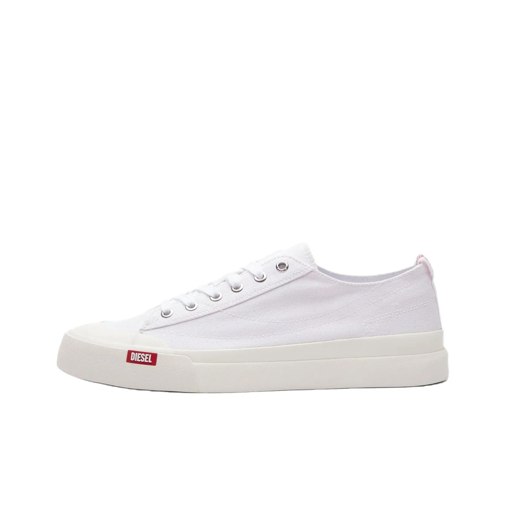 DIESEL S Athos Low Top Canvas Shoes Men's White