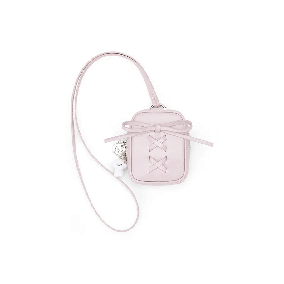 MCMIKO Коровья кожа Сумка на плечо Женская Желейно-розовая