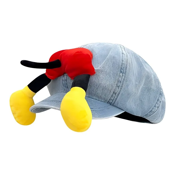 ECONICE Хлопок Восьмиугольная кепка Унисекс