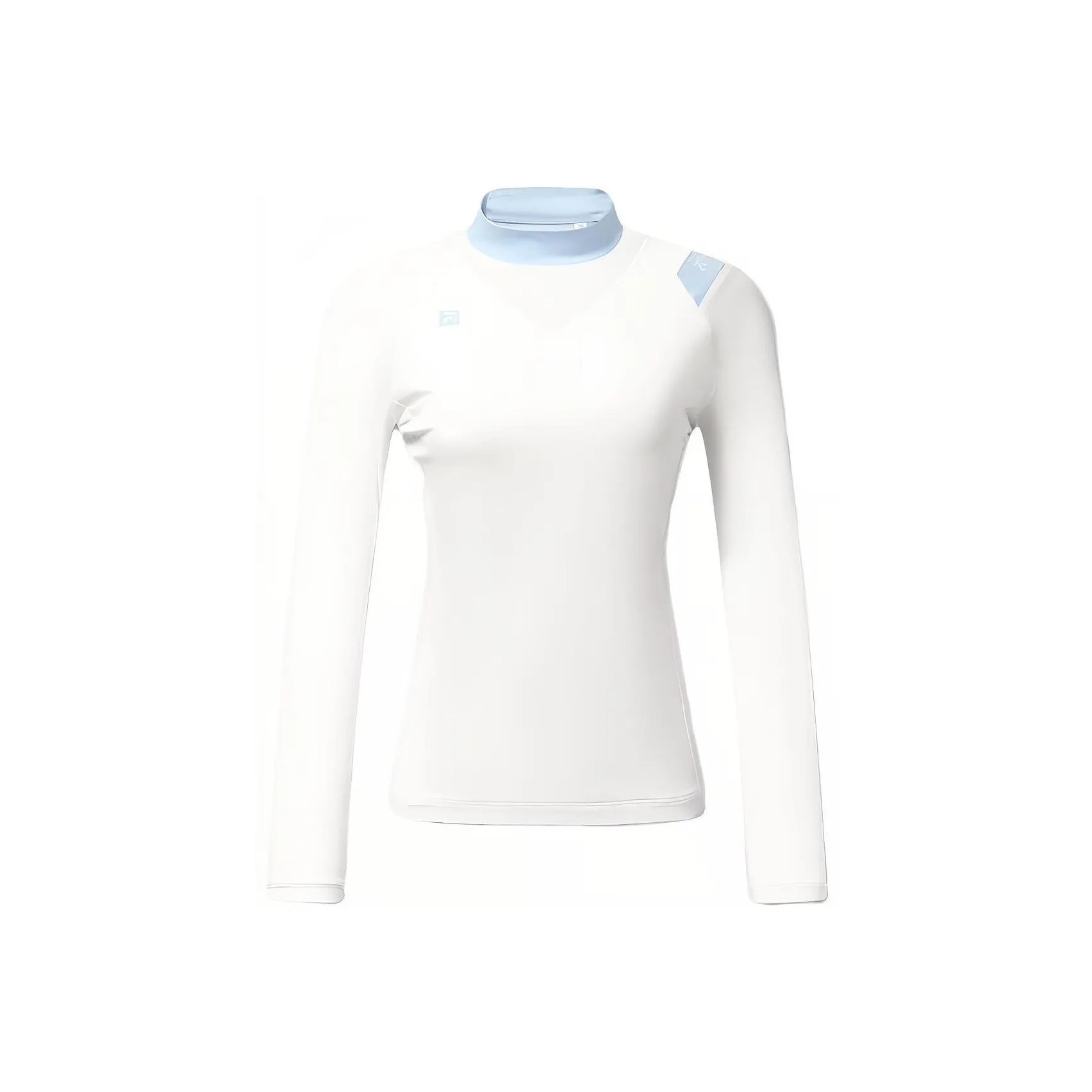 FILA Реглан рукав T-рубашка Женская Белая