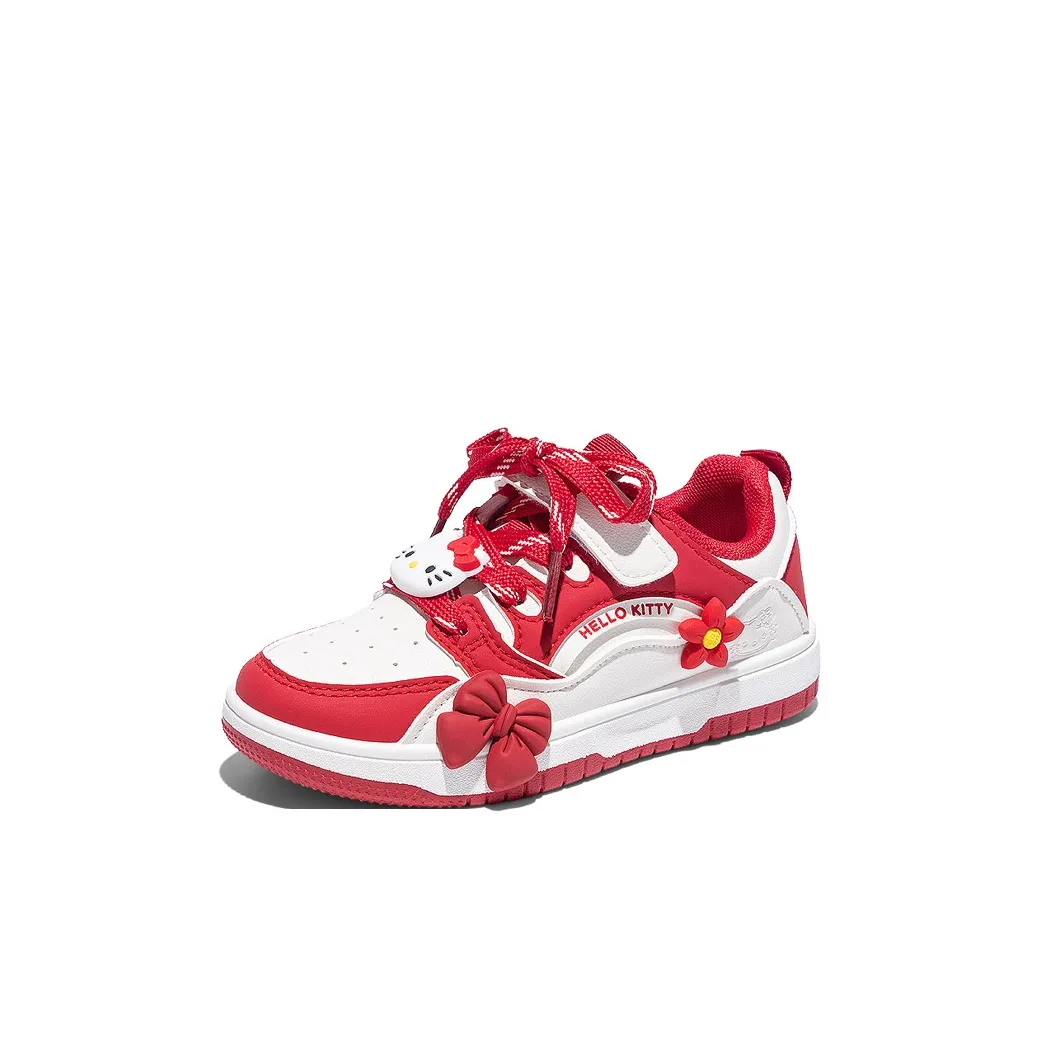 Hello Kitty Низкие Кроссовки для Скейтбординга Красные Детские