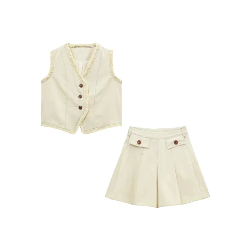 MITX Цвет изображения Одежда Комплекты Юбка Женские Повседневные костюмы