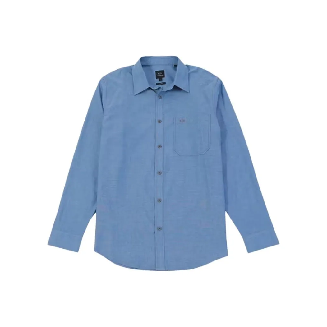 ARMANI EXCHANGEAE Рубашка Мужская Синяя