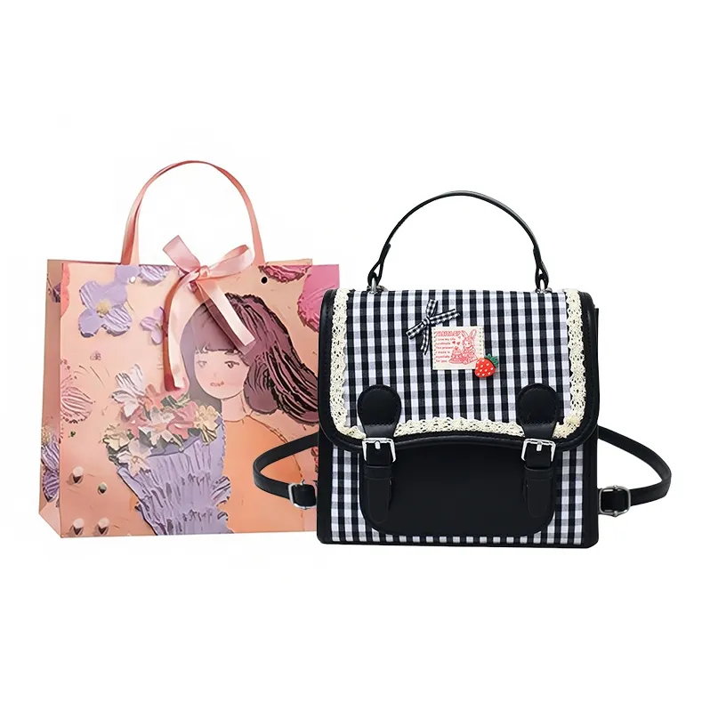 PARK DANCE PU Backpack Women's Multicolor