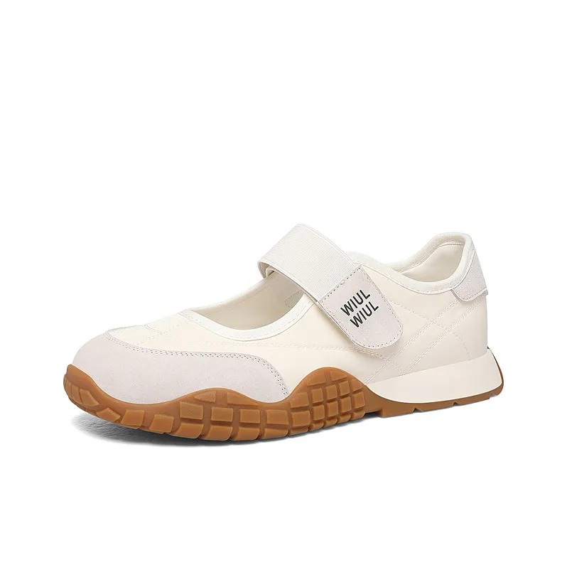 Golden Silk Rabbit Плоская подошва Туфли Мэри Джейн Женские