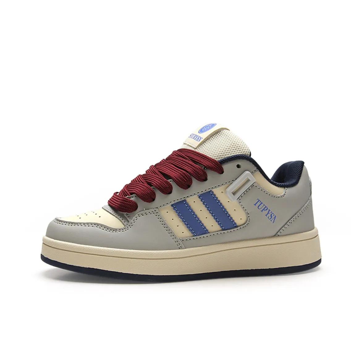 Medd Амортизация Устойчивые к воздействию Устойчивые к истиранию Низкие Кроссовки для скейтбординга Унисекс Бежевый Темно-синий