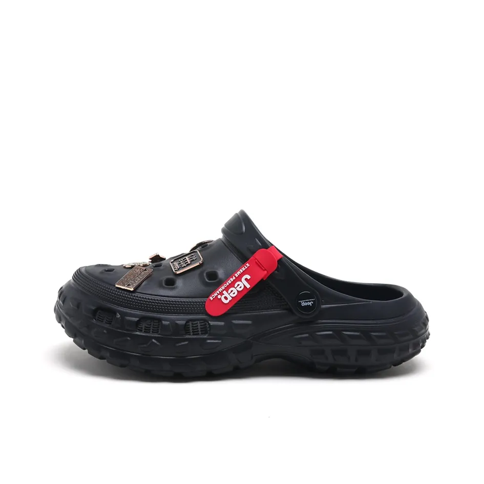 JEEP Сабо Черный Унисекс