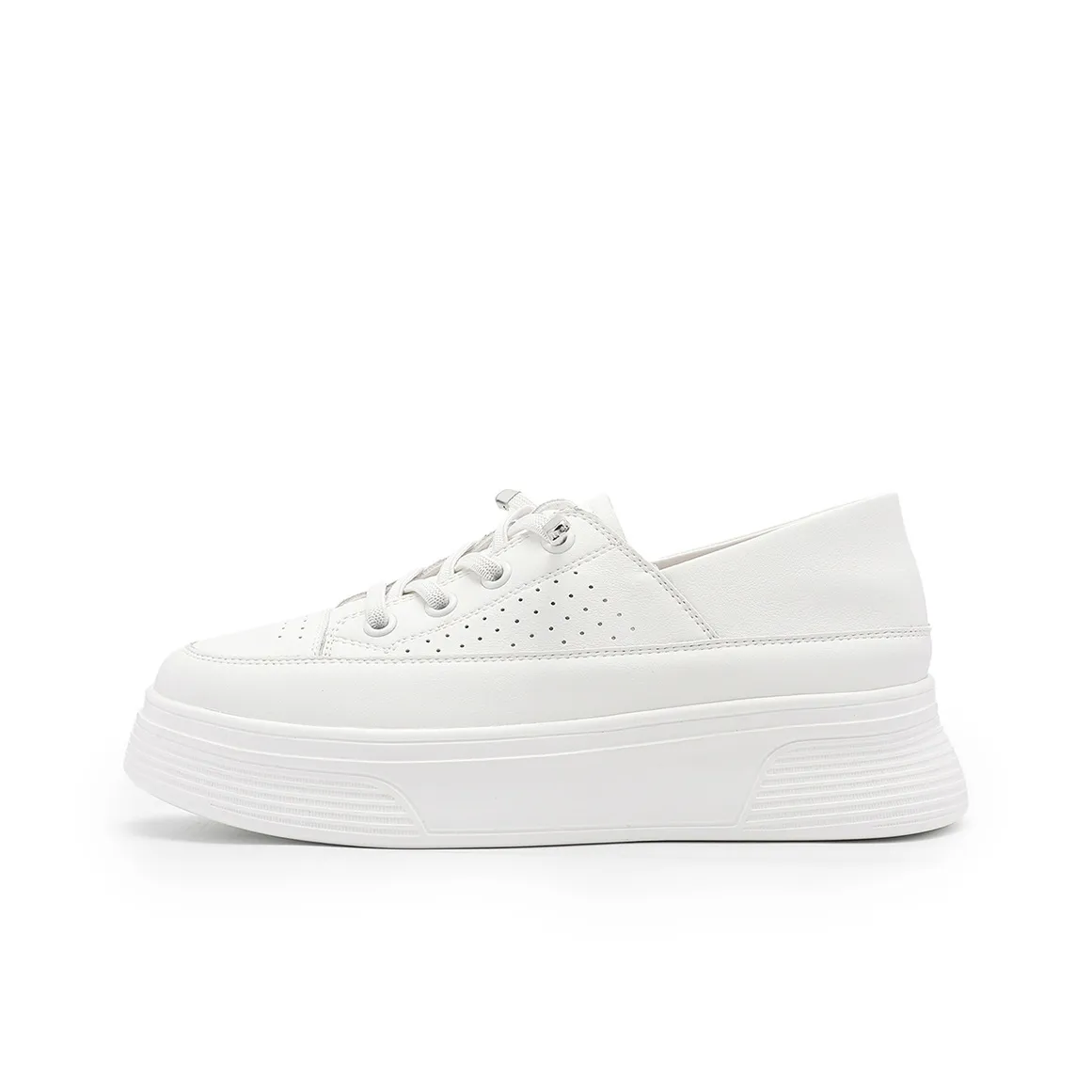 RED DRAGONFLY Breathable Low Top Skateboard Shoes Women's White