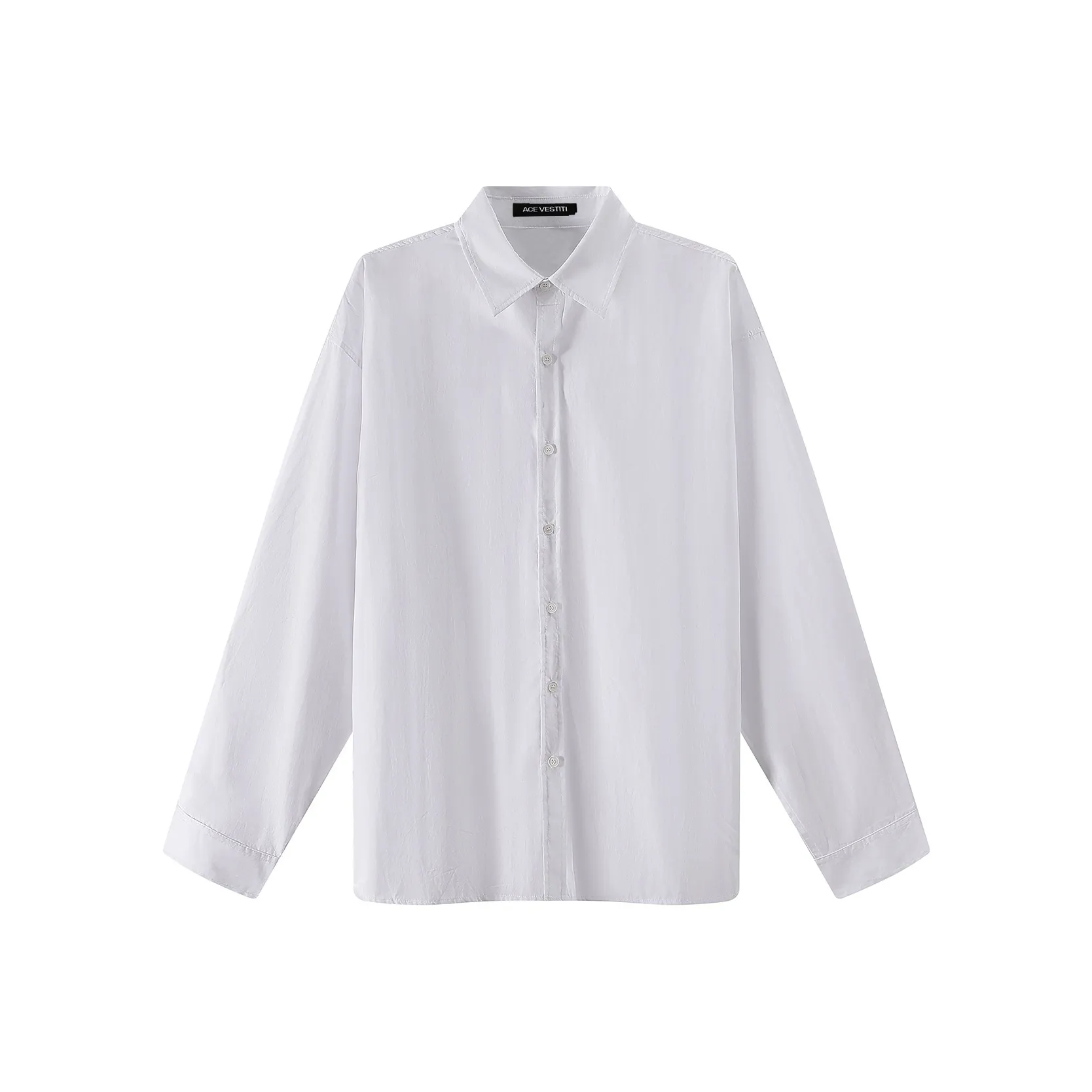 ACE VESTITI Белая унисекс рубашка
