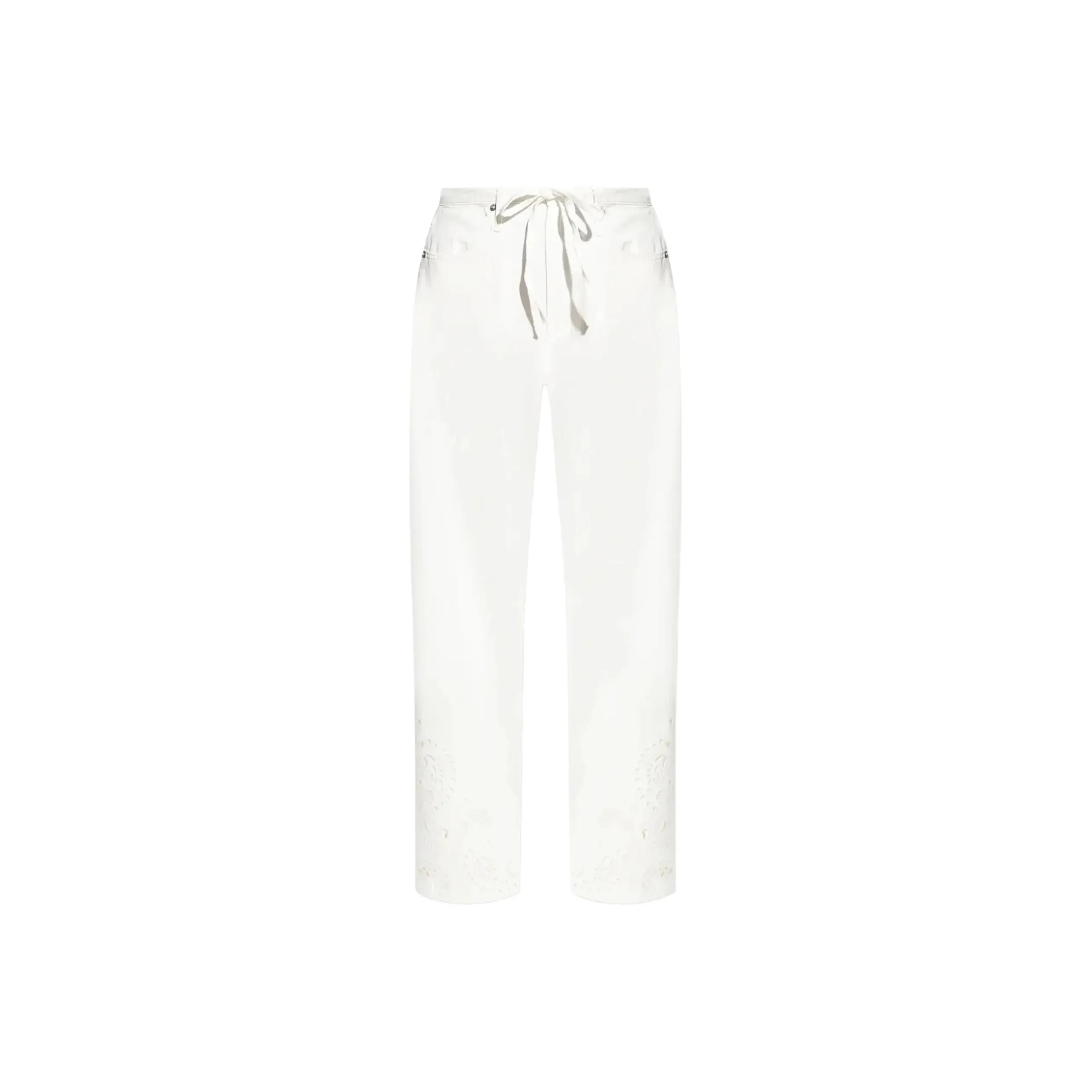 Rag & Bone Embroidery Drawstring Trousers
