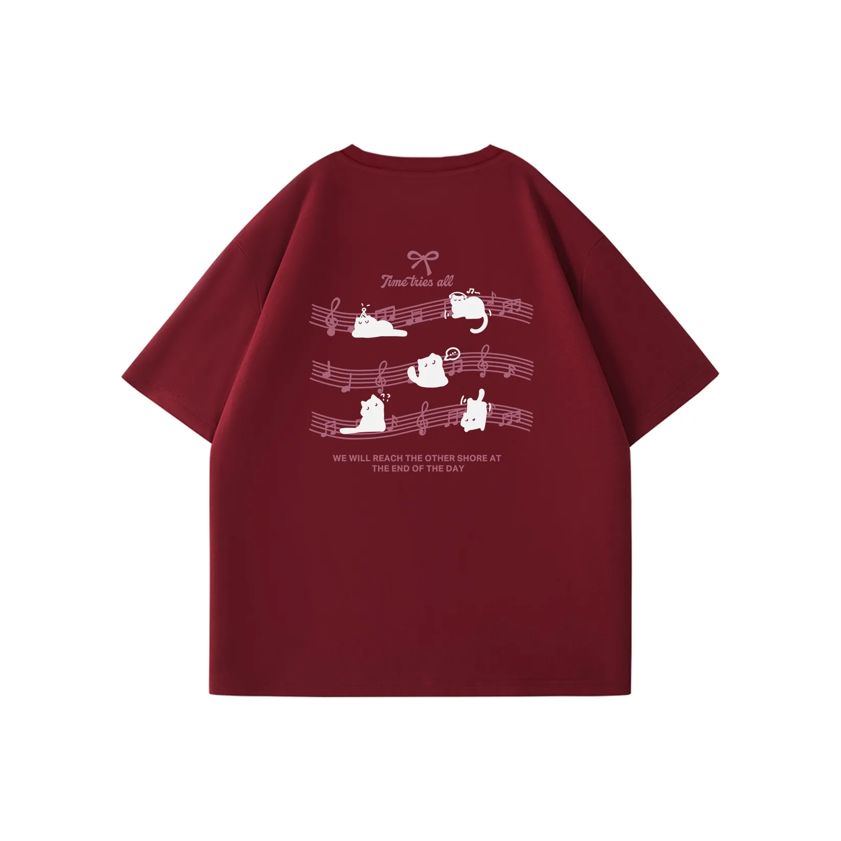 MINISO Drop Shoulder Sleeve T-Shirt Women's