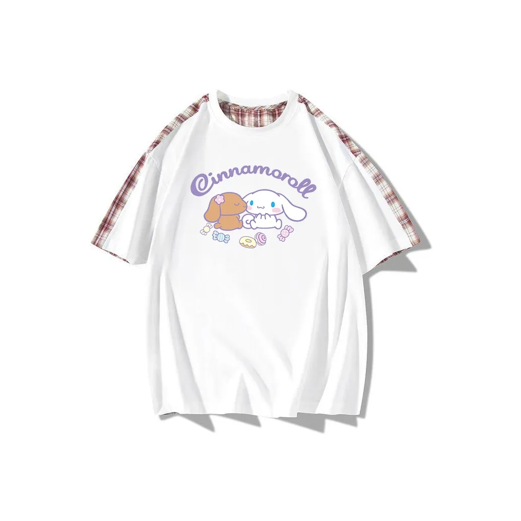 Sanrio X CINNAMOROLL Yugui Dog T-Shirt Унисекс