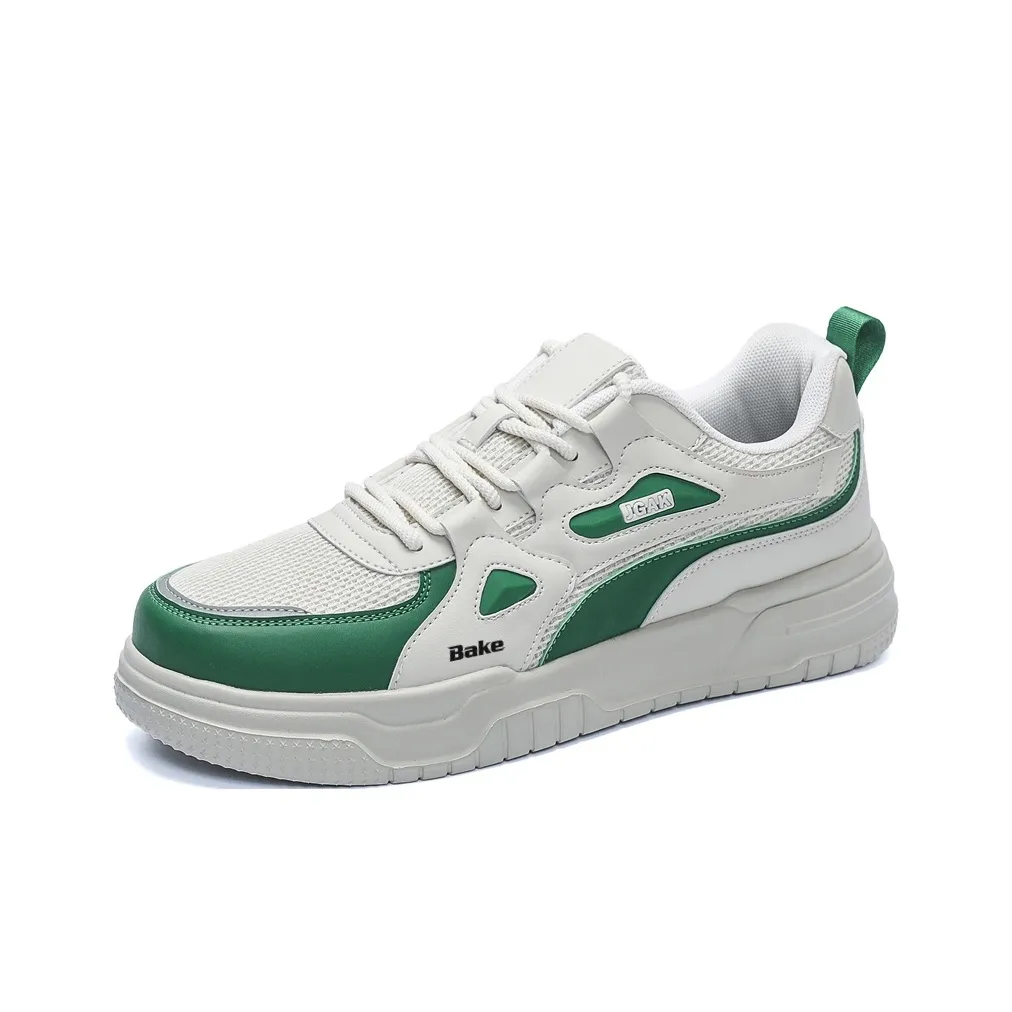 BAKE противоскользящие и дышащие низкие кеды для скейтбординга мужские