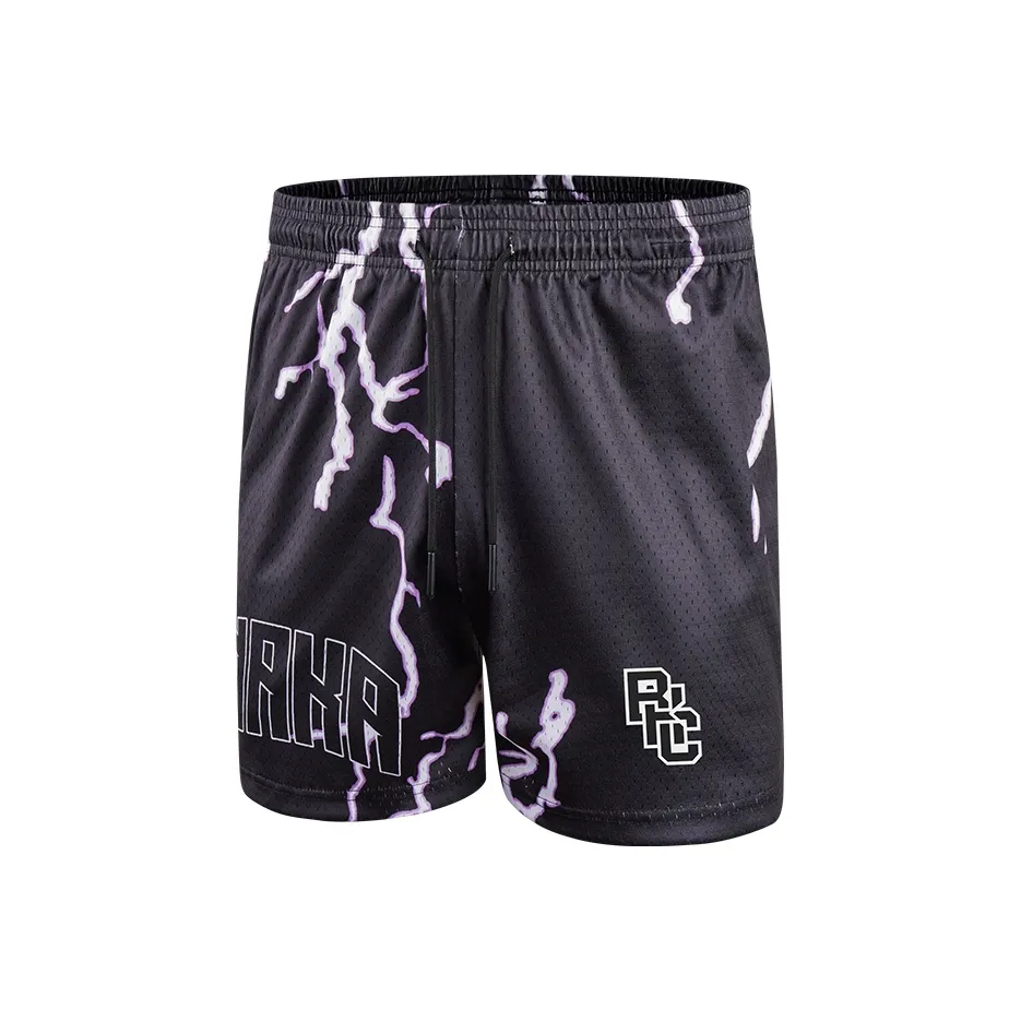 BKCXZICE Спортивные шорты Унисекс Сияющий Фиолетовый