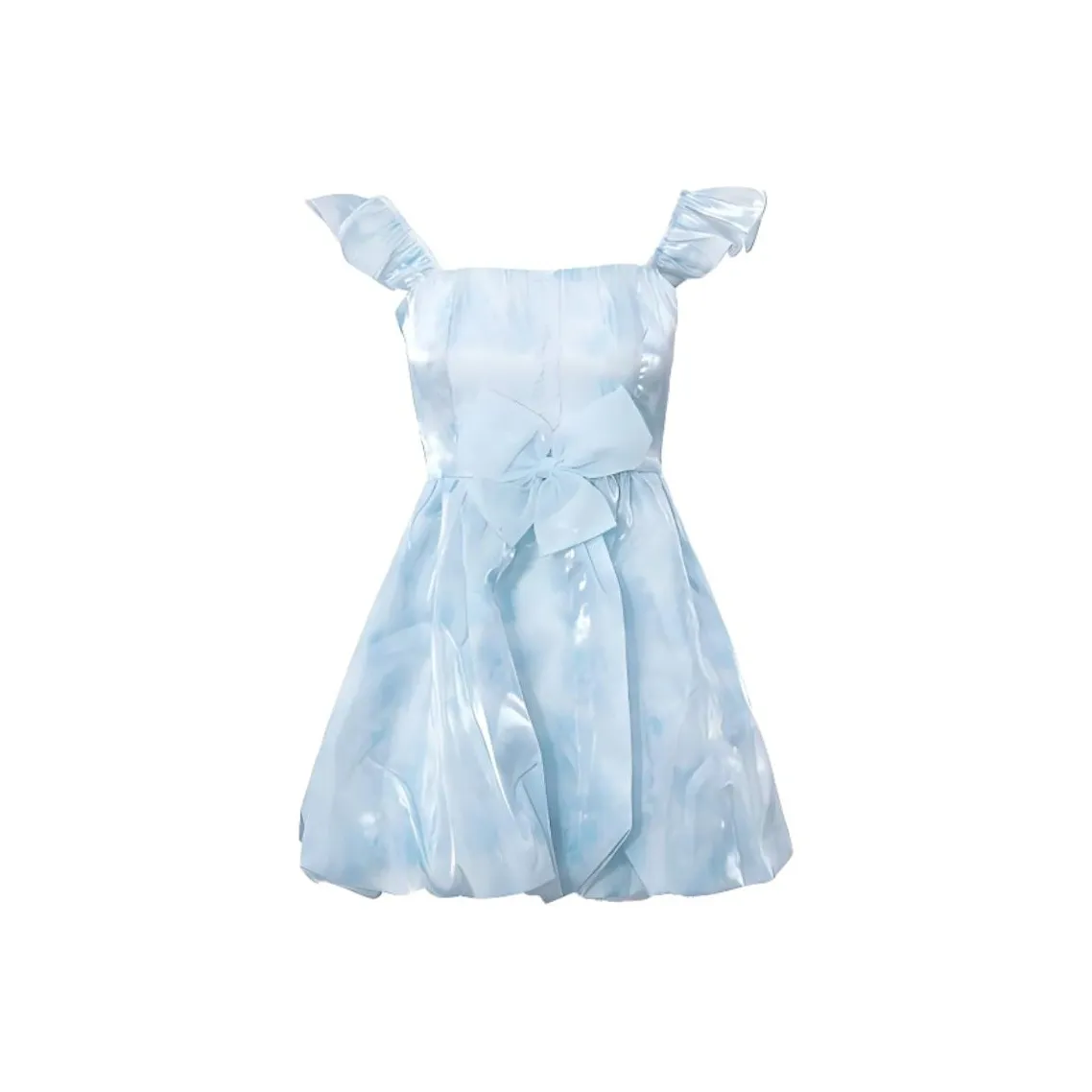 SECFLY OFFICIAL Slip Платье Женское Небесно-Синий