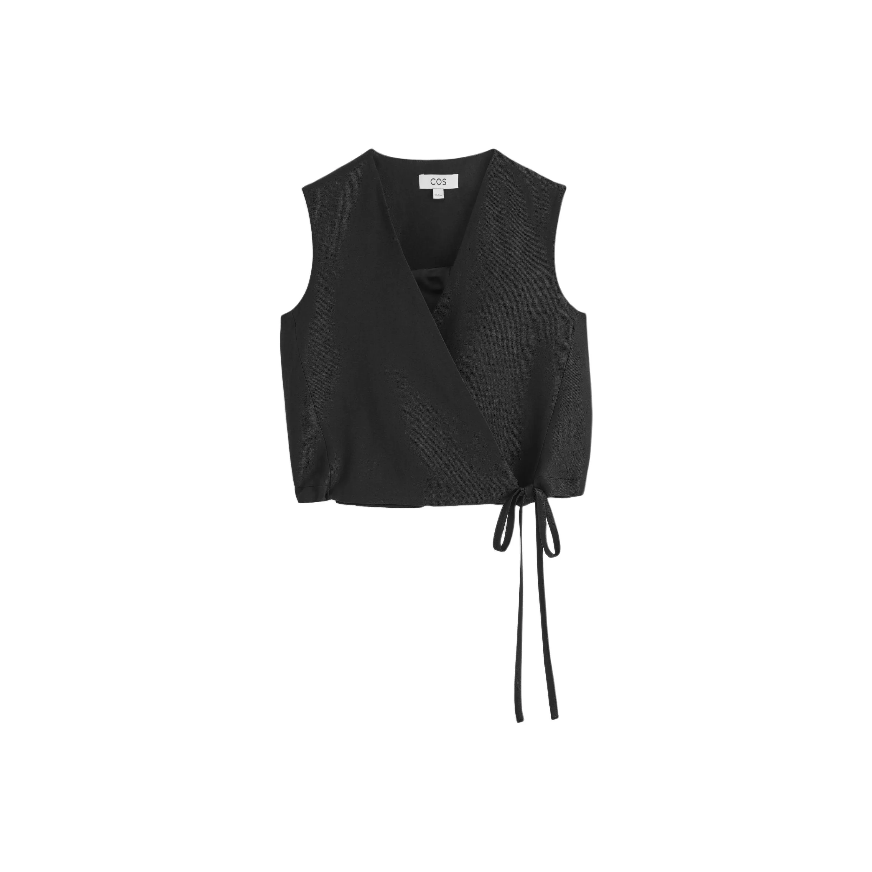COS Vests Women's Black