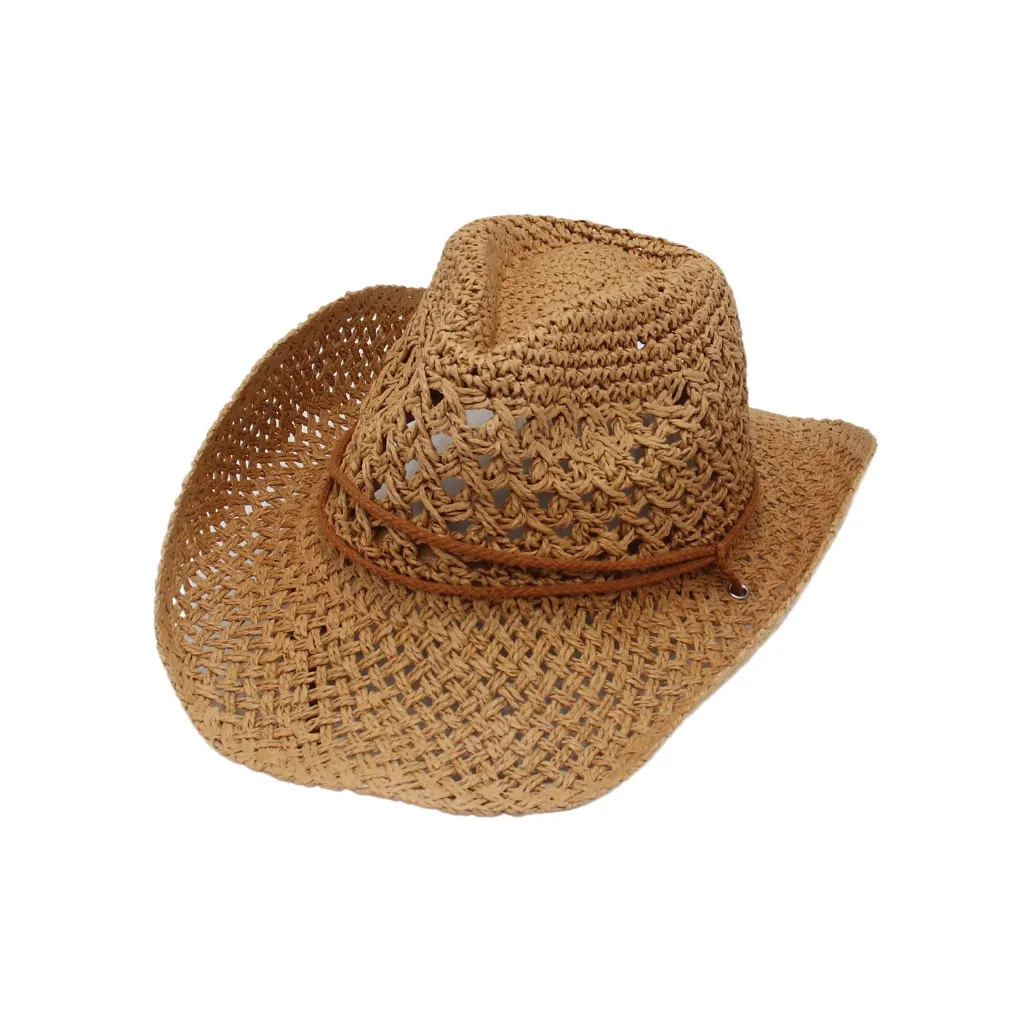 BOOLFEN Соломенная плетеная панама унисекс