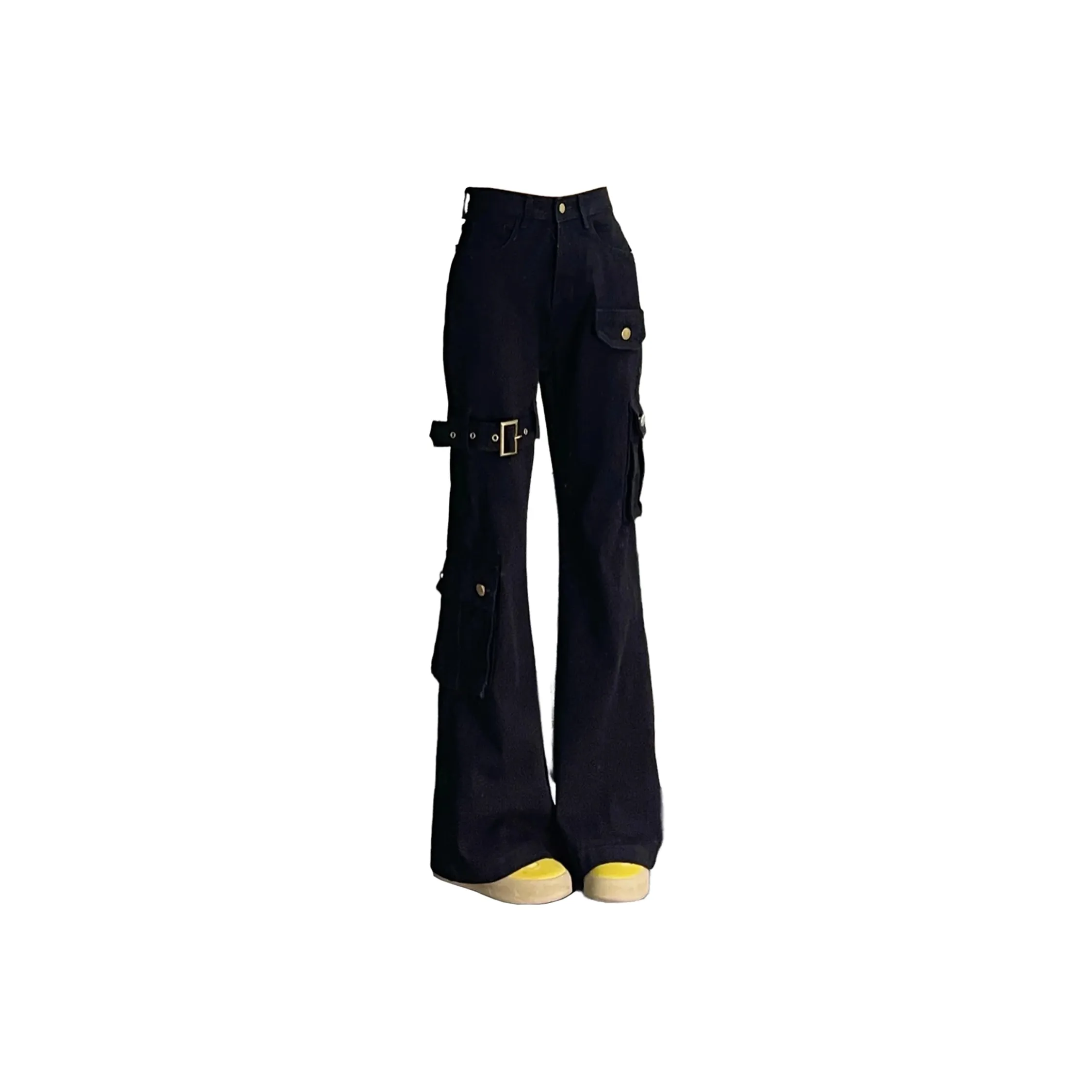 CORNILOT Черные Унисекс Карго Брюки