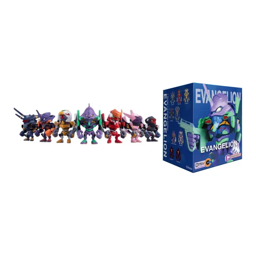 BANDAI QMSV C EVANGELION Слепые коробки Один Blind Коробка