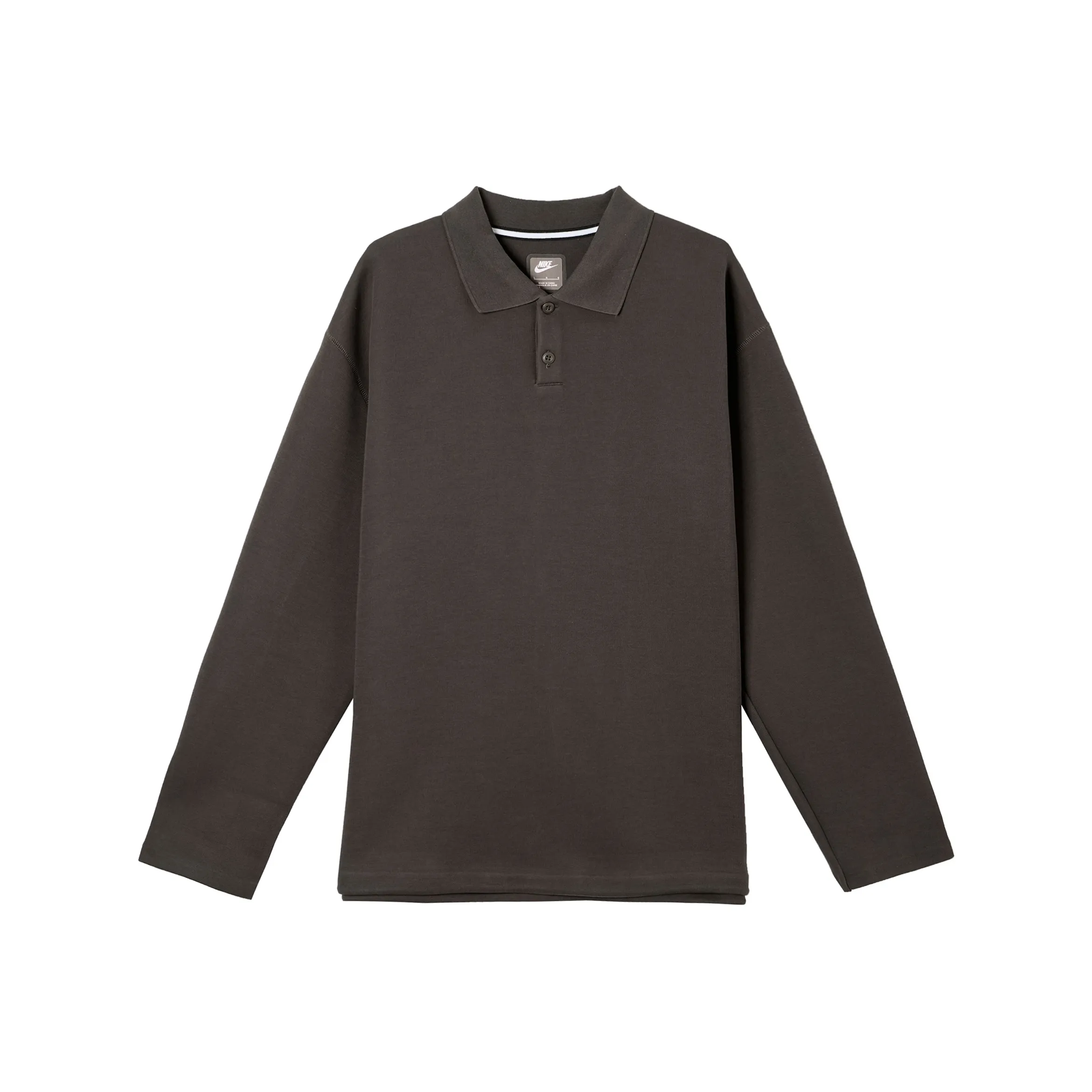 Nike Tech Fleece Reimagined Поло Мужское Барочный Коричневый