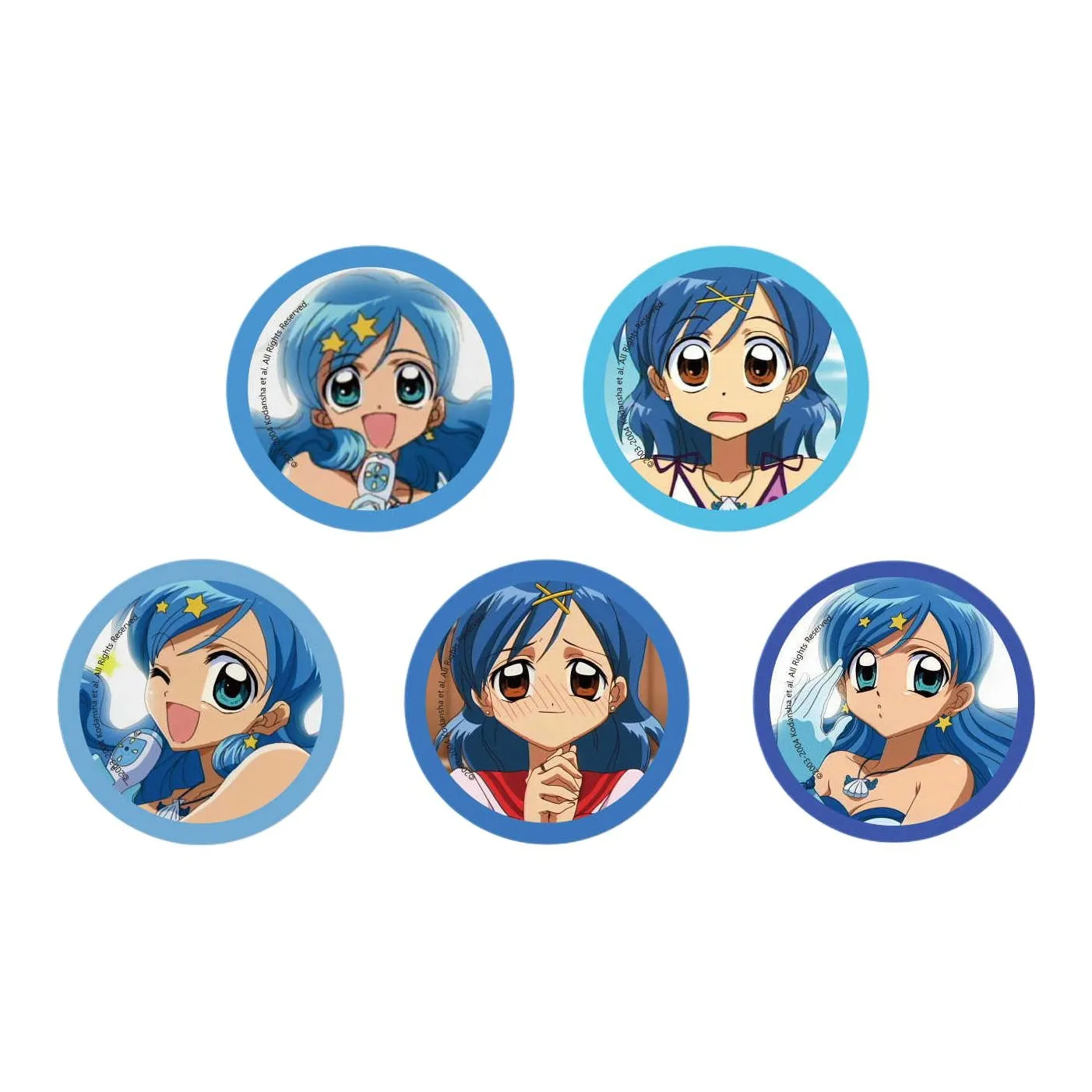 JOYOUTH Русалка'S Melody Bao Sheng Bo YIN 58mm Значок Жестяной Значки