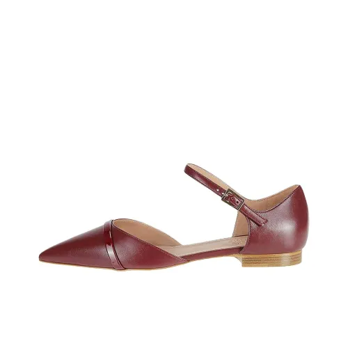Malone Souliers Женские повседневные туфли Бургундский цвет Женские
