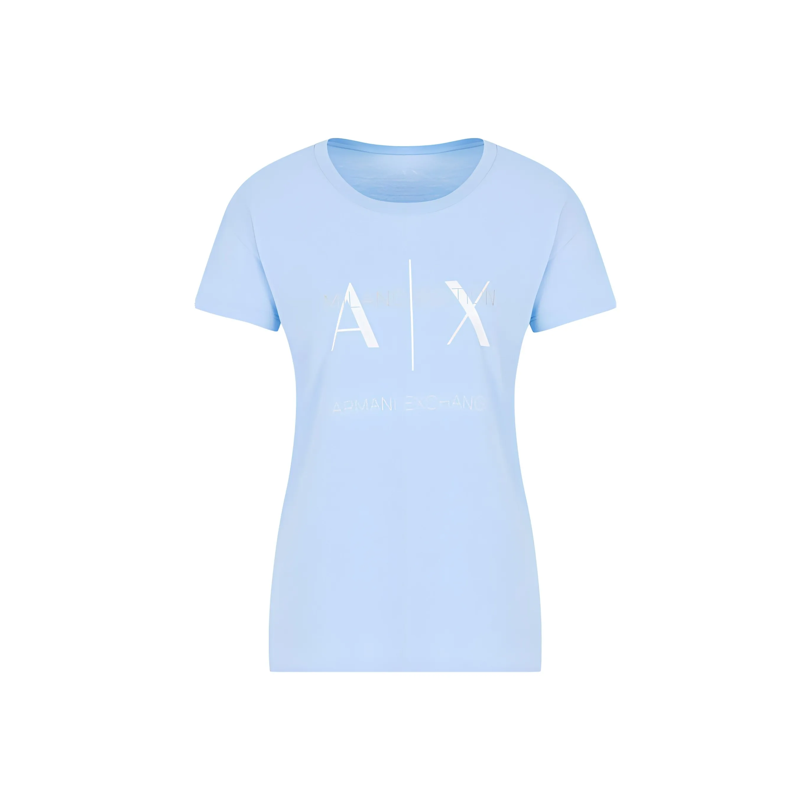 ARMANI EXCHANGEAE SS24 Рукав с оборванным плечом T-рубашка Женская