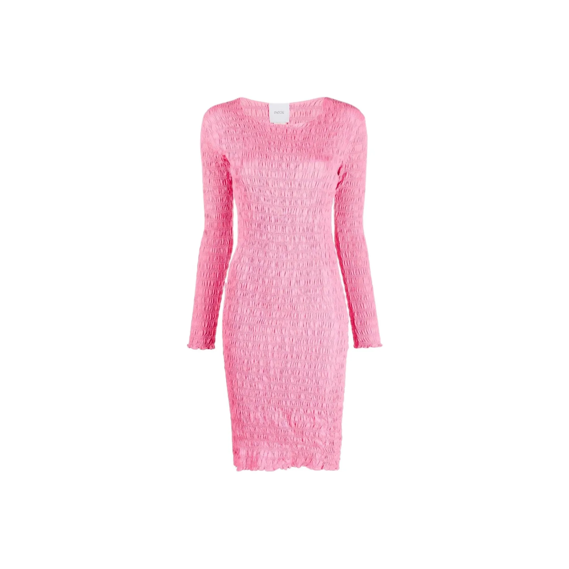Patou Smocked Organic Cotton Dress