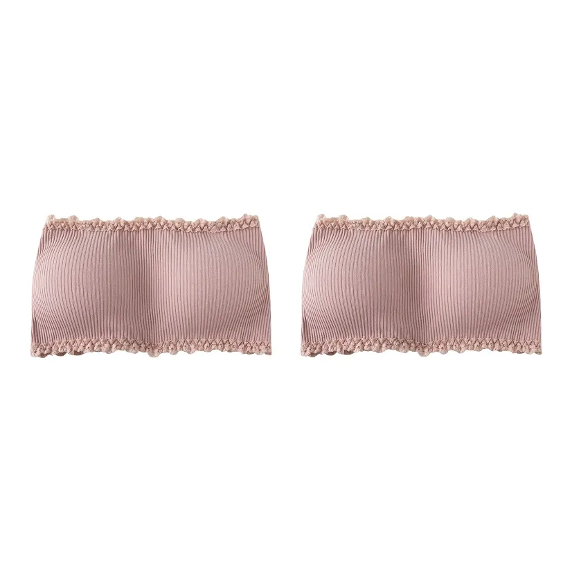 PLANDOO Strapless Bra Women's 2 Pack