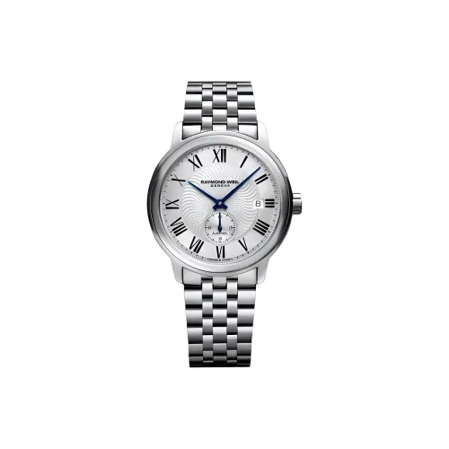 Raymond Weil Автоматический Механический Движение Мужские Часы 39,5 мм Серебряный