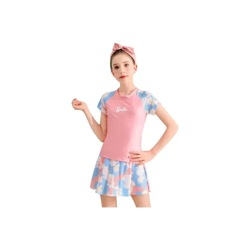 Барби розовый Pre School Детские купальники