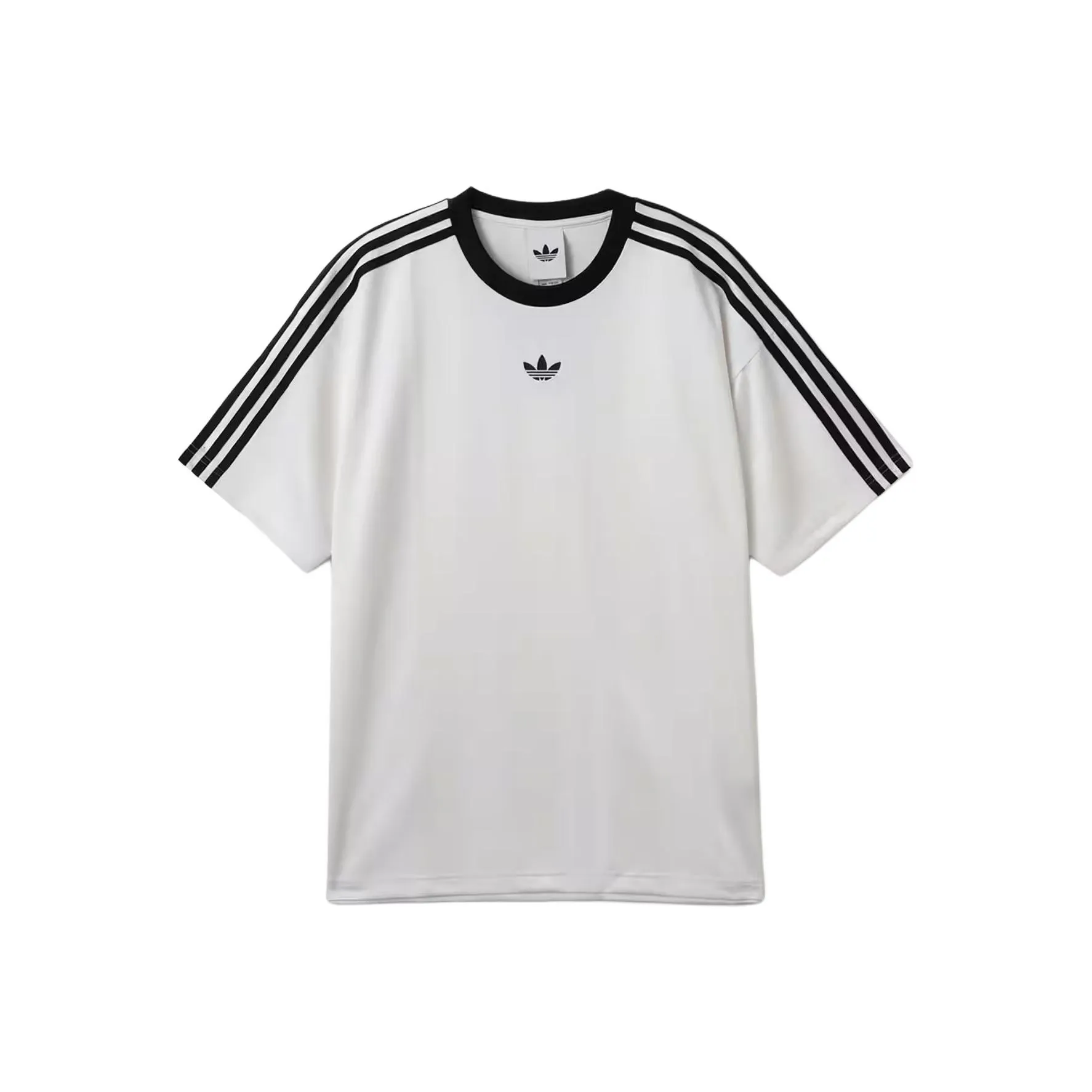 Adidas Originals Adicolor Jacquard T-Shirt Unisex White Black Adidas Originals Adicolor Жаккард T-Shirt Унисекс Белый Черный