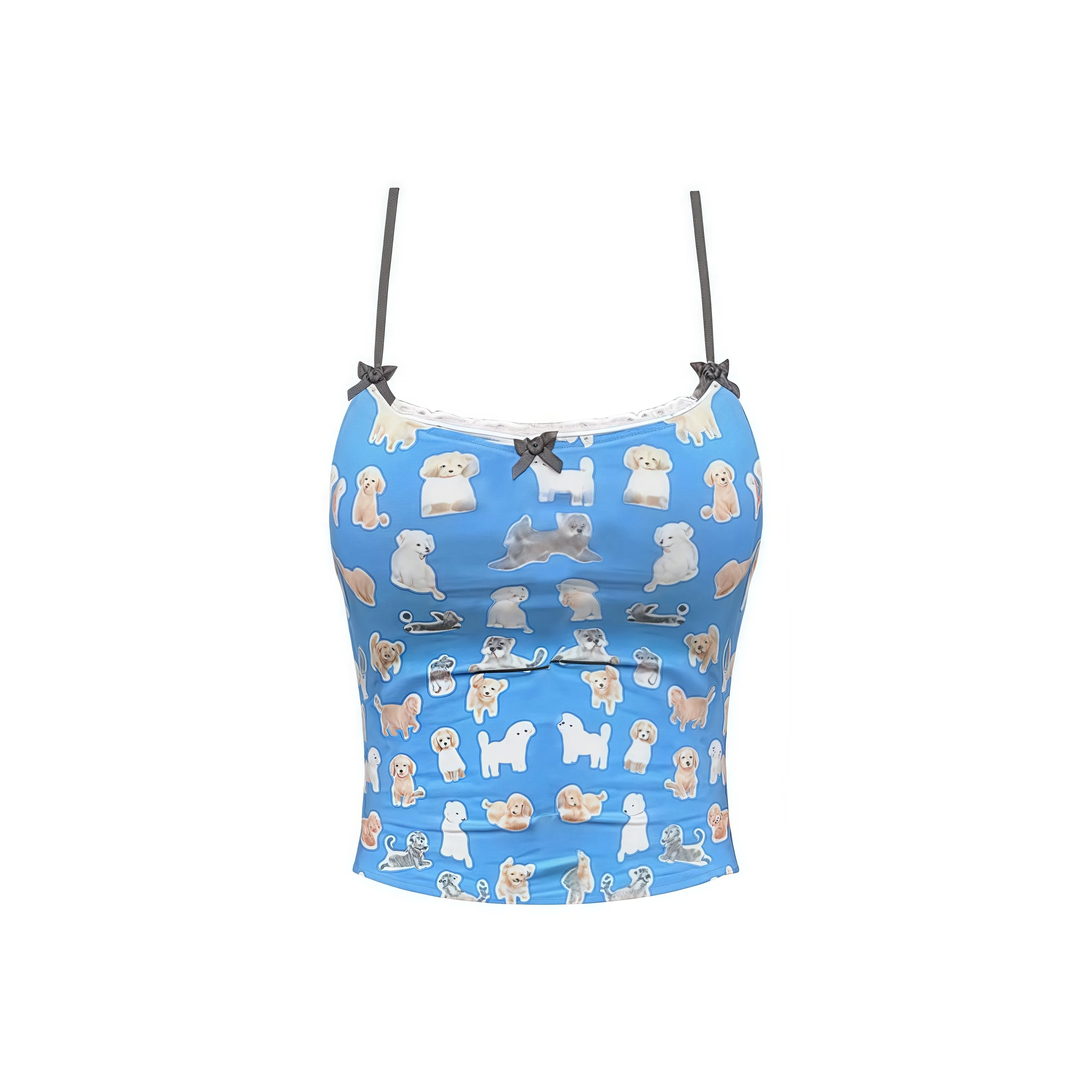 Pa33word Синий Женские Камисоли