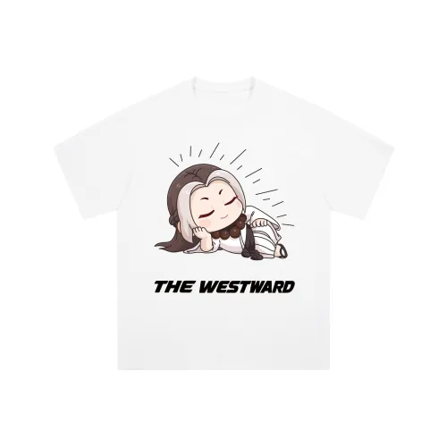 Journey To the West Белая Унисекс Футболка