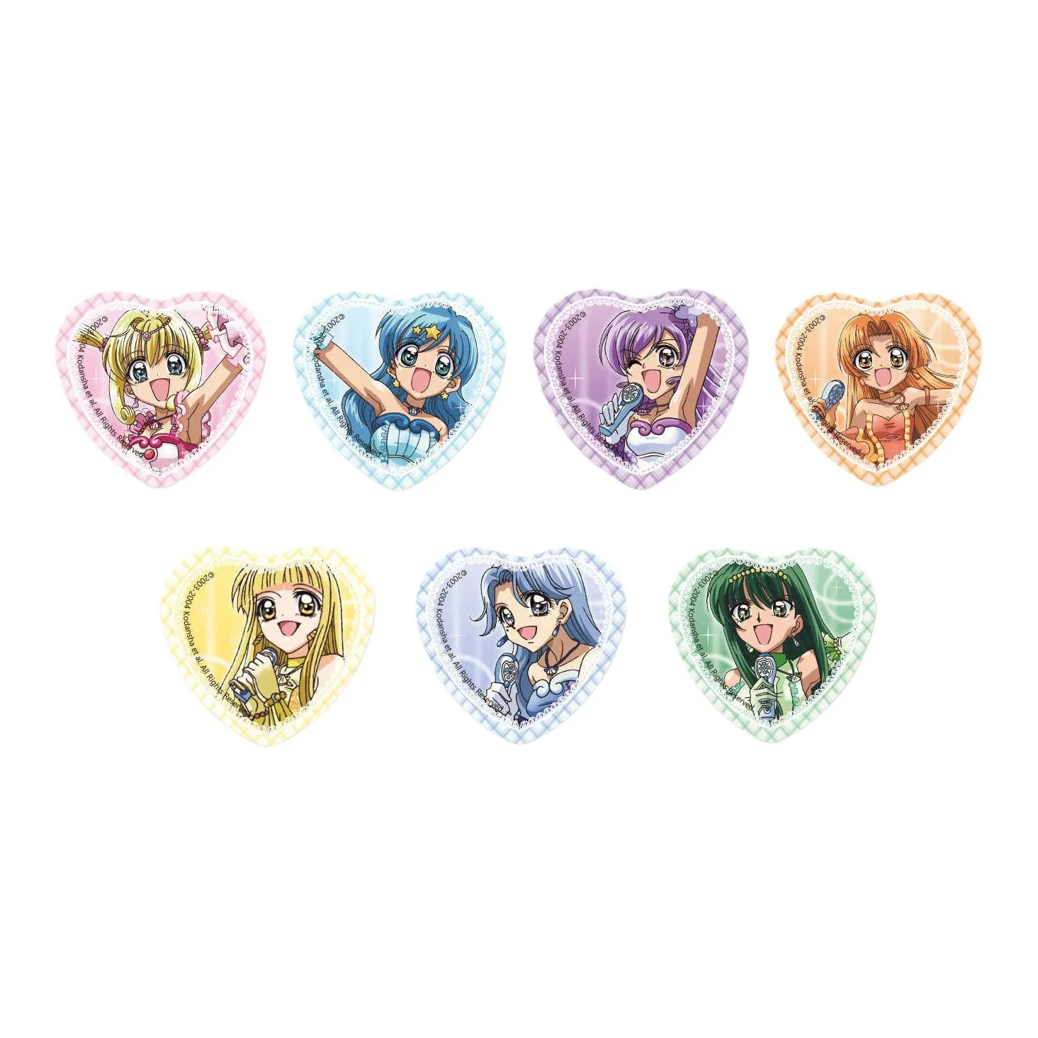 JOYOUTH Русалка's Melody Сердце Значок LUCIA Boeing Олово Значки