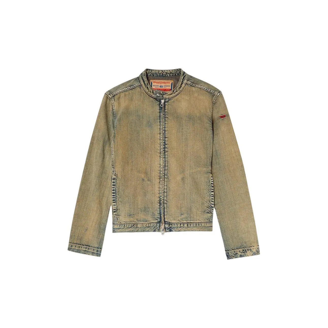 DIESEL Denim Куртка Мужская Средняя Темно-Синяя