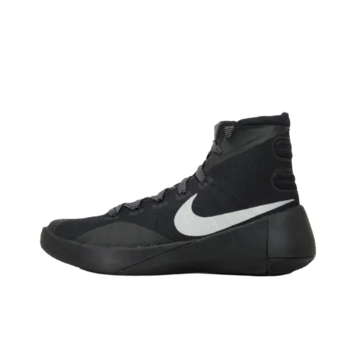 NIKE Hyperdunk 2015 Баскетбольные кроссовки Высокие Черные Мужские