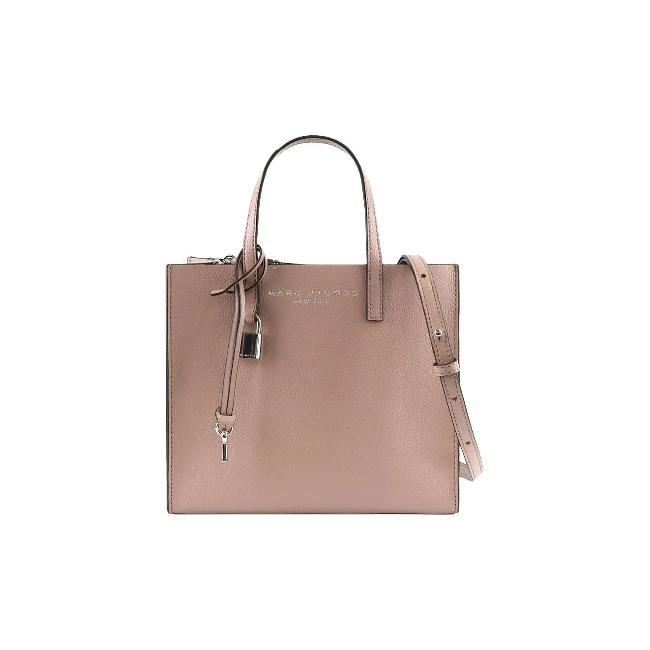 MARC JACOBS Кожа Тоут Коммутирование Сумка Сумка через плечо Сумка Мини Женская Камео Коричневый Розовый