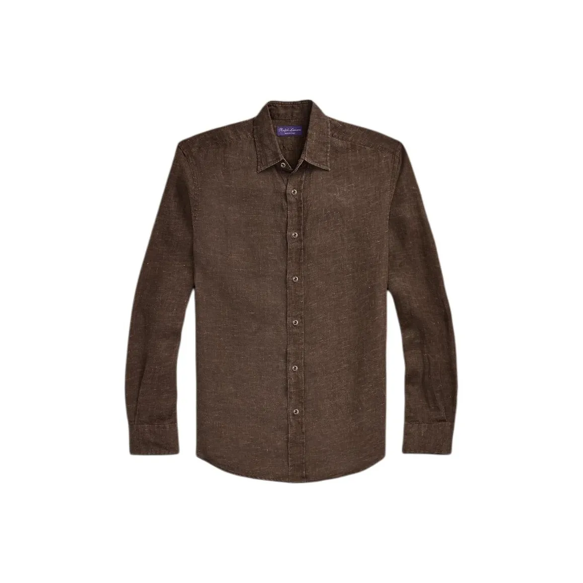Ralph Lauren Purple Label Shirt Men's Chestnut Brown