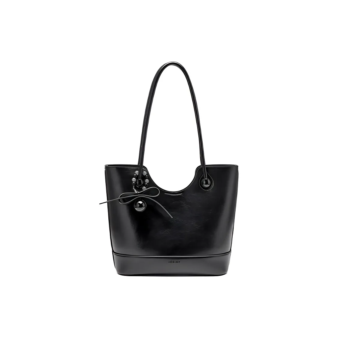 JOSINY ПУ (полиуретан) Тоут Сумка Сумка для покупок Сумка на плечо Большая Женская Черная Бордовая