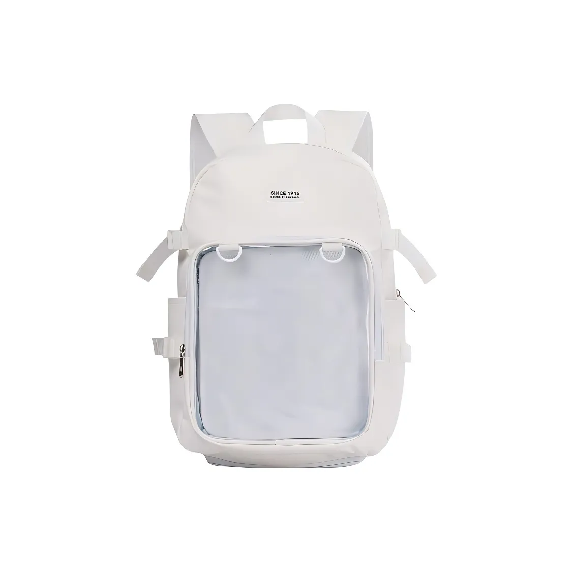 Kawasaki Ткань ПУ (полиуретан) Ит-Сумка Рюкзак Унисекс Экрю