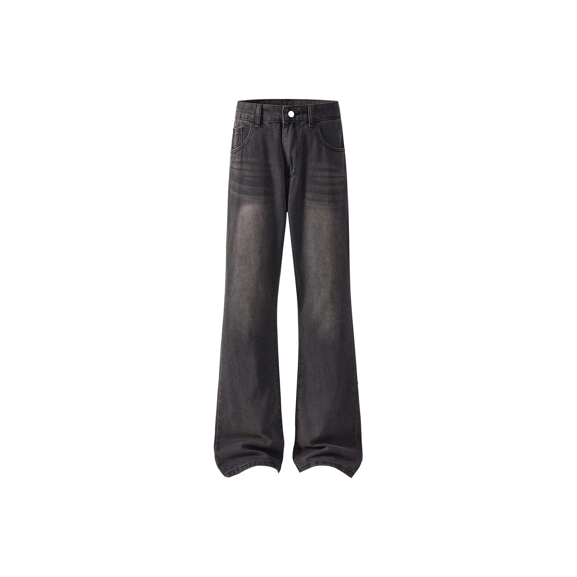 FOREVER 21 Выцветшие черные унисекс джинсы