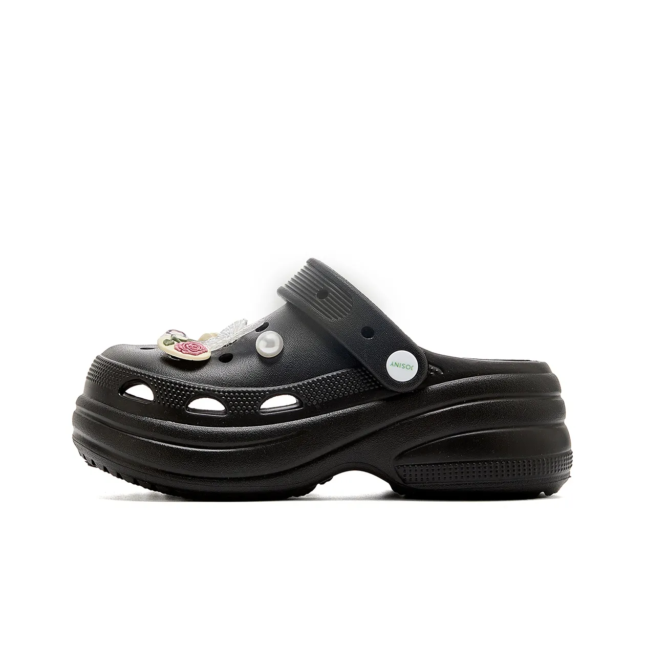 JOSINY Сабо Черные Высота каблука 6,5 см Женские