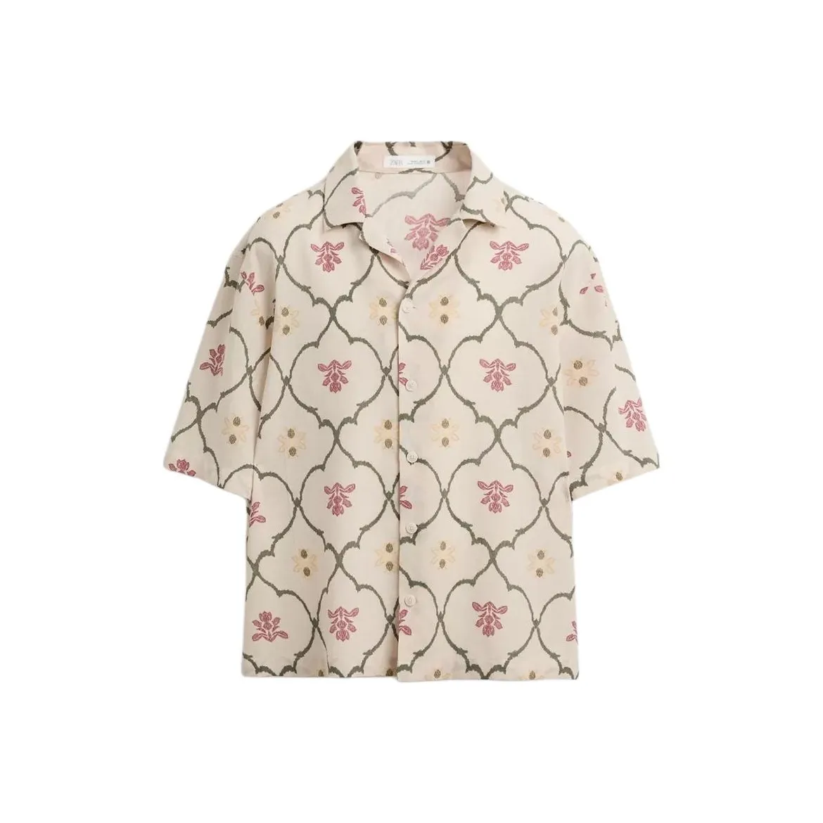 ZARA Shirts Men's Beige
