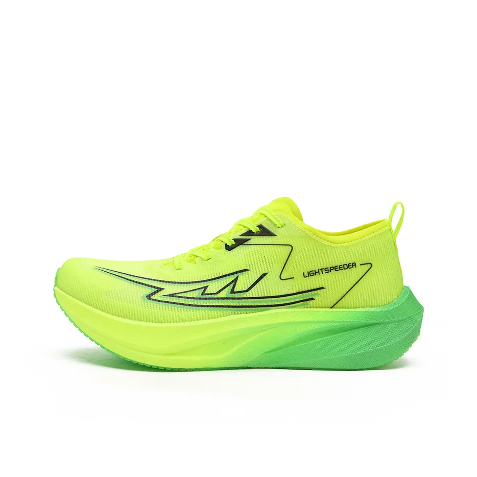 LIGHTSPEEDER Беговые кроссовки Низкий верх Радужный Флуоресцентный Неон Желтый Унисекс