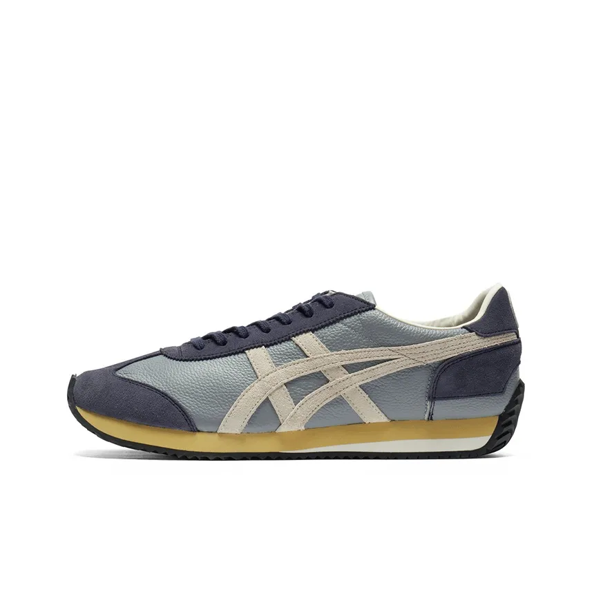 Onitsuka Tiger Низкий Топ Casual Унисекс Синий Серый