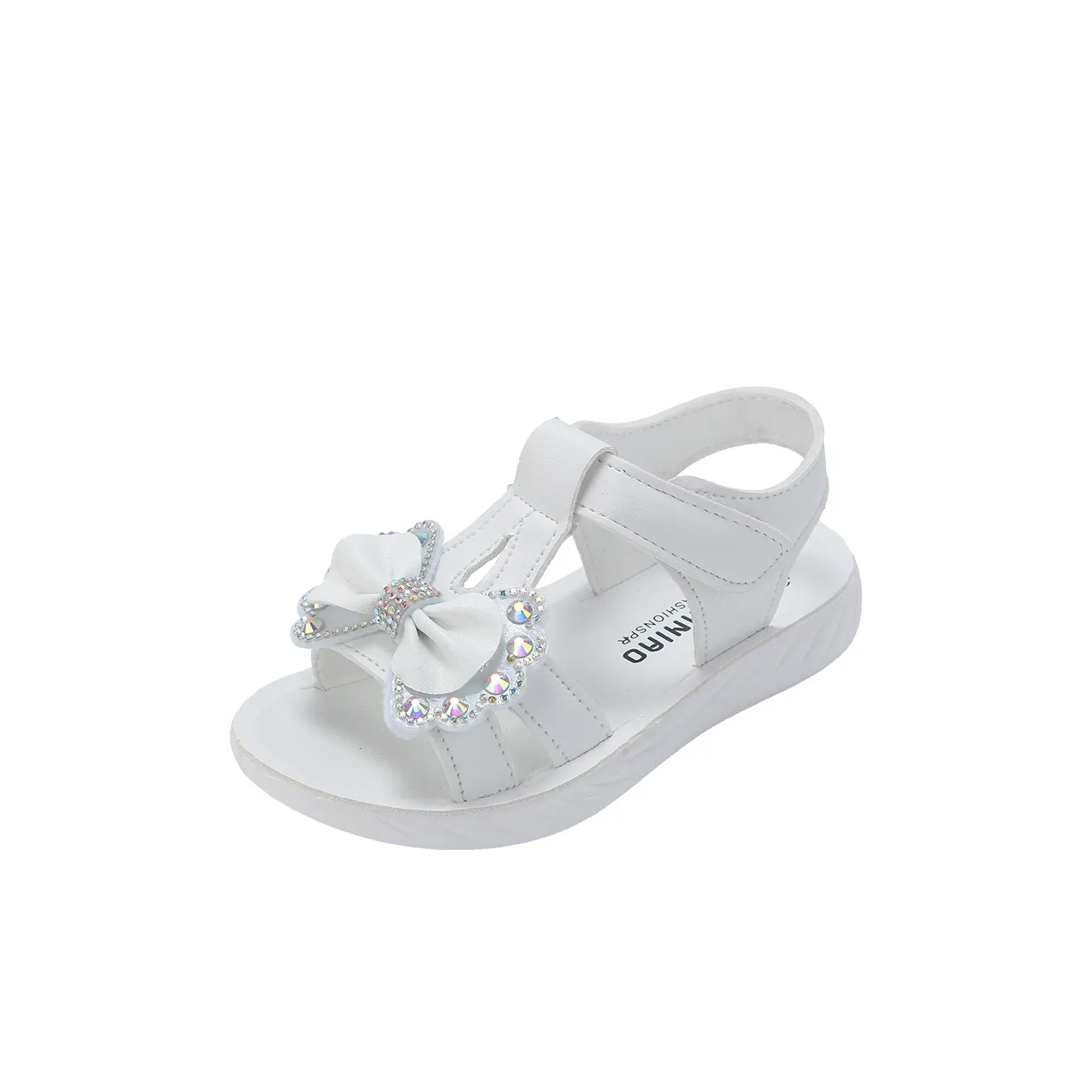 Неон противоскользящие устойчивые к истиранию дышащие низкие топы детские сандалии для детей в возрасте 3-7 лет