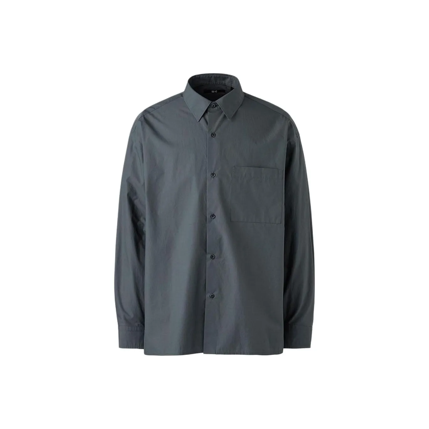 UNIQLO Темно-зеленая унисекс рубашка