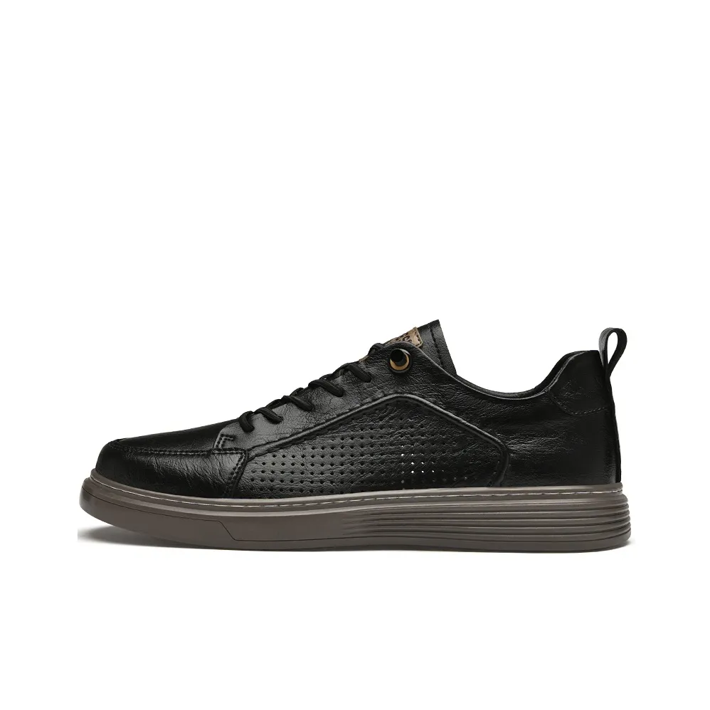 British Knights Low Top Skateboard Shoes Men's Black