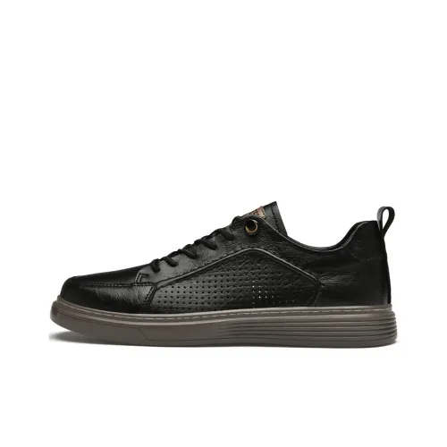 British knights Кроссовки для скейтбординга Low Top Черные визуально увеличивают рост Мужские